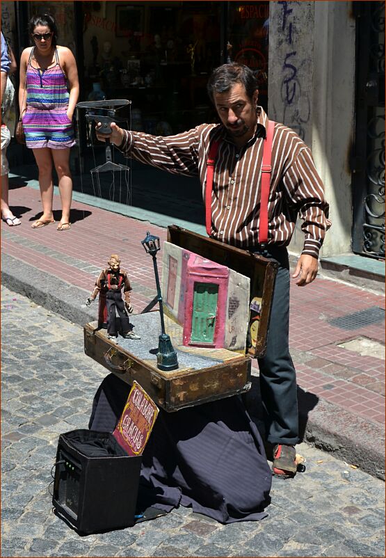 San Telmo puppeteer